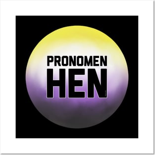 Pronomen Hen Posters and Art